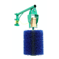 Brosse tournante automatique de vache, grattoir en poils de sanglier en polypropylène de bonne qualité