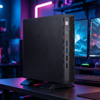 Mini PC Core I5 I7 de 6 Núcleos y 12 Subprocesos, DDR4, GPU de Cuatro Núcleos, HDMI, DP, 32 GB de Memoria, Compatible con Conectores M.2/SATA, Enchufes para Reino Unido/EE. UU./UE/JP/AU