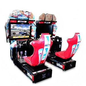 Jeux vidéo d'arcade de course automobile d'intérieur à monnayeur, prix usine, avec garantie d'un an - Product Image 4