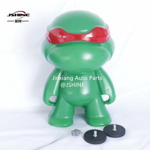 Mascotte universelle pour voiture et camion, nouvelle poupée tortue <span class=keywords><strong>ninja</strong></span> avec lumière LED et aimants sous les pieds - Product Image 5