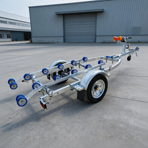 <span class=keywords><strong>Remorque</strong></span> pour yacht, <span class=keywords><strong>jet</strong></span> <span class=keywords><strong>ski</strong></span> ou bateau pneumatique, revêtement poudré noir ou galvanisé - Product Image 2