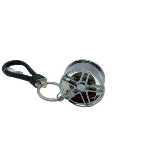 Car Wheel Hub Shape Custom Metal Rim Keychain Accessories 3D Hub Metal <b>Key</b> <b>Chain</b> - Product Image 6