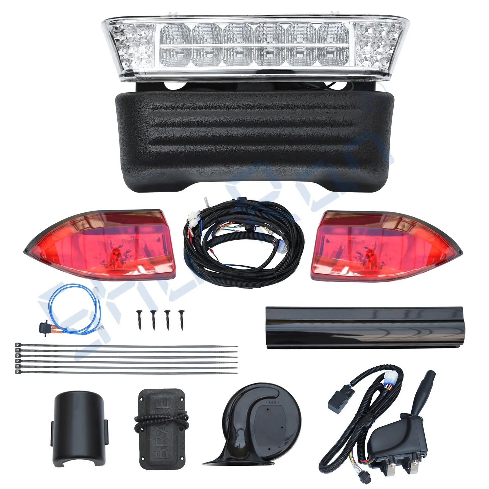 Golf wagen Zubehör Deluxe LED Light Kit für Club Car Präzedenzfall