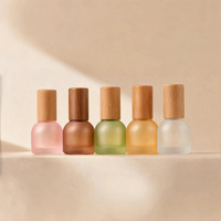 Nouveau design – Flacon en verre 10 ml couleur macaron, écologique, pour huile essentielle et crème visage, avec pulvérisateur, anti-fuite, sérigraphie