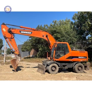 รถขุดล้อยางมือสองจากเกาหลี รถขุดมือสอง DOOSAN DH210w-7 Doosan DH210W-7 150w-7 รถขุดล้อยาง 21 ตัน ระบบไฮดรอลิกที่มั่นคง - Product Image 1