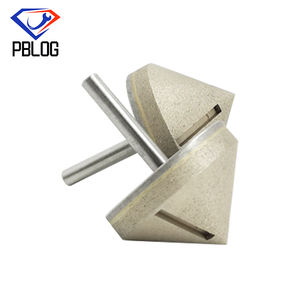 Ouvre-trou de surface en verre à chanfrein tranchant de haute qualité <span class=keywords><strong>Foret</strong></span> diamanté à trois fentes - Product Image 5