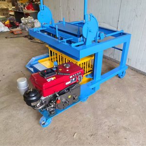 Thuận tiện DIESEL di động bê tông Máy làm gạch lồng vào nhau gạch máy móc rỗng Khối Máy làm để bán - Product Image 3