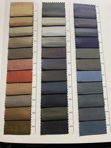 Cao cấp Polyester Viscose Twill lót vải 50% viscose 50% polyester interlining vải cho túi da và phù hợp với nam giới - Product Image 4