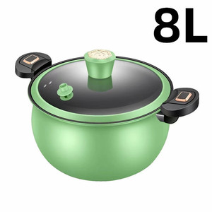 Olla a presión eléctrica con recipiente interior antiadherente de 3.9 kg, carcasa de plástico para uso doméstico con tapa y asas - Product Image 4