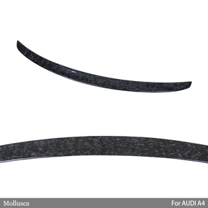 Alerón Trasero de Fibra de Carbono Forjado Real Estilo S para A4/S4 B9 B9.5, 2017-2024 - Product Image 4