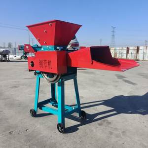 Broyeur de paille pour l'alimentation animale, pour l'agriculture, 220V/380V, acier au carbone, capacité de 2 tonnes/heure, particules de 4-6 mm, pour l'usine de transformation des aliments - Product Image 3