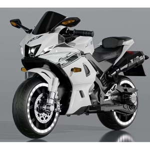 <span class=keywords><strong>Moto</strong></span> électrique à double moteur pour enfants de 4 à 10 ans, avec musique, poignée de guidon, type voiture, télécommande, puissance de conduite - Product Image 6