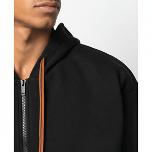 Sweats à capuche en molleton Streetwear en coton lourd de haute qualité pour hommes 400-500 Gsm Sweats à capuche surdimensionnés de toutes les couleurs - Product Image 1