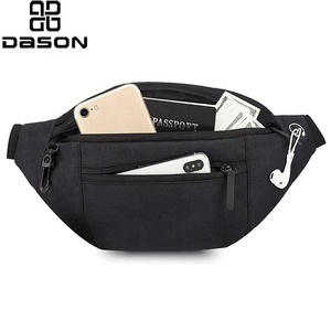 Fermuarlı cebi ile koşu kemeri, bel telefon tutucu, Unisex koşu bel çantası - Product Image 6