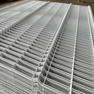 Grillages <span class=keywords><strong>Rigide</strong></span> Verser Clotures Clôture métallique avec panneaux de clôture galvanisés à mailles incurvées - Product Image 5