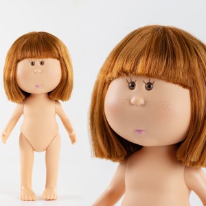 Set de Muñeca Española de 24 cm, Linda Muñeca de Juguete con Cuerpo de Niña - Product Image 1