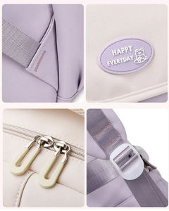 Không thấm nước Nylon trường Túi Phụ nữ túi sac một DOS không thấm nước thiết kế mới trường túi trường ba lô cho trẻ em học sinh - Product Image 5