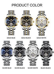 POEDAGAR 8051 Fashion Mechanical Men's Luminous Watches Top Brand Tourbillon Waterproof Luxury Sport <b>Automatic</b> Male <b>Wristwatches</b> - Product Image 6