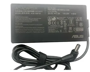 20V 7.5A 150W AC Adapter Charger สำหรับ ASUS ROG Strix G G531 GL531GT-XS53 6.0*3.7มม.แล็ปท็อปชาร์จ