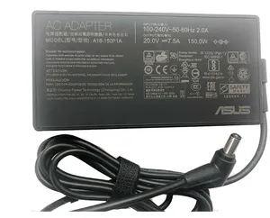 ASUS ROG Strix G G531 GL531GT-XS53 6.0 * 3.7MMTIPラップトップ充電器用20V 7.5A 150WACアダプター充電器