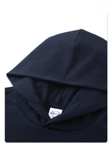 Sudaderas con capucha de algodón y lana de alta calidad para hombres y mujeres, logotipo personalizado, peso pesado, gran tamaño, invierno, venta al por mayor, letras en blanco, a prueba de viento - Product Image 3