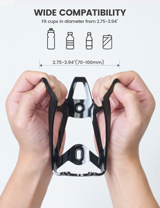 Lamicall BCSW02 <span class=keywords><strong>Porte</strong></span>-<span class=keywords><strong>bidon</strong></span> de <span class=keywords><strong>vélo</strong></span> robuste, diamètre réglable, <span class=keywords><strong>porte</strong></span>-bouteille d'eau <span class=keywords><strong>avec</strong></span> outil à vis, support de <span class=keywords><strong>vélo</strong></span> pour 2,75-3,94'' - Product Image 5