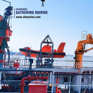 Bote Salvavidas <span class=keywords><strong>de</strong></span> Rescate <span class=keywords><strong>de</strong></span> Alta Velocidad SOLAS Naranja <span class=keywords><strong>de</strong></span> 60HP con Grúa <span class=keywords><strong>de</strong></span> Brazo Único Giratorio <span class=keywords><strong>de</strong></span> Fibra <span class=keywords><strong>de</strong></span> Vidrio para <span class=keywords><strong>6</strong></span>-15 Personas, <span class=keywords><strong>6</strong></span> <span class=keywords><strong>Metros</strong></span> - Product Image 3