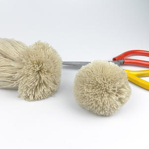 Personnalisable DIY Acrylique Pompons Multicolore Laine Fil Ponpoms Boule pour Noël Maison Chapeau Décoration Vêtement Accessoires - Product Image 3