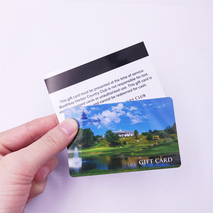 In Offset in đầy đủ màu sắc <span class=keywords><strong>CR80</strong></span> nhựa thẻ từ thẻ bóng thành viên thẻ với bảng điều khiển trống có thể ghi - Product Image 1