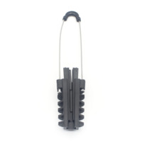 Collier de tension en plastique PA pour câble à fibre optique FTTH DW-SL2.1, pour l'installation de câbles aériens autoportants et groupés