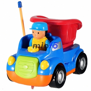Mini coche de dibujos animados con Control remoto, juguetes de Radio Control para niños, policía, niños y niñas, coche Rc, regalo para niños pequeños - Product Image 2