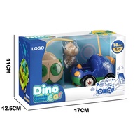Voiture RC dinosaure EPT à 2 canaux avec lumière et musique, portée de 13 m, utilisation en intérieur pour les tout-petits de 18 mois et plus