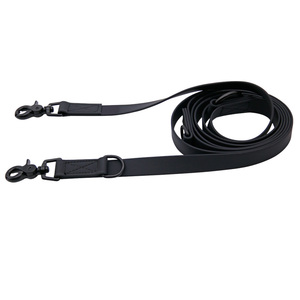 Conjunto de <span class=keywords><strong>collar</strong></span> y correa para perro de nailon naranja neón personalizable al por mayor con revestimiento de PVC con patrón sólido de características separables - Product Image 3