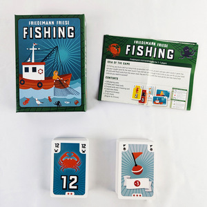 Juego de mesa de pesca Construcción de cartas reunión familiar juego de 3-5 personas en chino e inglés - Product Image 6