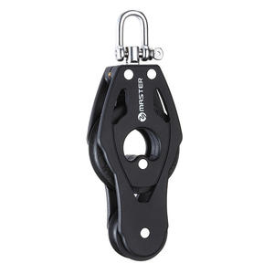 10mm Wire 57mm Wheel Diameter Single Wheel/Swivel/<b>Shackle</b> Bearing Puley for Sailboat BB-0519F - Product Image 1