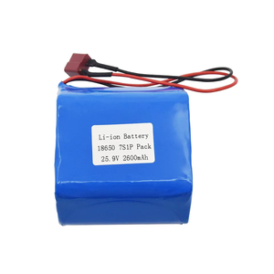 충전식 <span class=keywords><strong>25.9</strong></span> 볼트 리튬 이온 배터리 리 이온 배터리 팩 <span class=keywords><strong>25.9</strong></span> V 2600mAh 18650 7S1P <span class=keywords><strong>25.9</strong></span> v 리튬 배터리 2600mah LED 조명 - Product Image 1