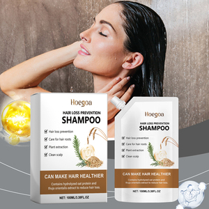 Hoegoa Shampoo Anti-perdita di capelli per la salute del cuoio capelluto danneggiato riparazione dei capelli idratante e ispessimento prevenzione della crescita dei capelli - Product Image 2
