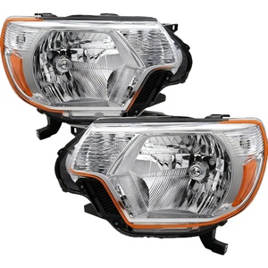 Phare avant halogène à fond blanc, version américaine, adapté pour Toyota Tacoma 2012-2015 - Product Image 5