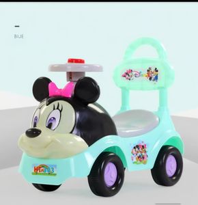Auto Deslizante para Niños, Juguete con 4 Ruedas, Funciona con Batería, con Música/Luz, de PP, para Niños de <span class=keywords><strong>2</strong></span> a 4 Años, Unisex, Capacidad de 100 kg - Product Image 4