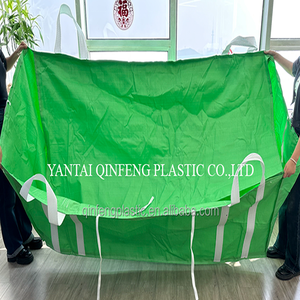 Super <span class=keywords><strong>Big</strong></span> Ton <span class=keywords><strong>Bag</strong></span> FIBC Jumbo <span class=keywords><strong>Bag</strong></span> avec boucles de levage pour le retrait des déchets, le transport de gravier et le nettoyage du site Dumpster Skip Sack - Product Image 2