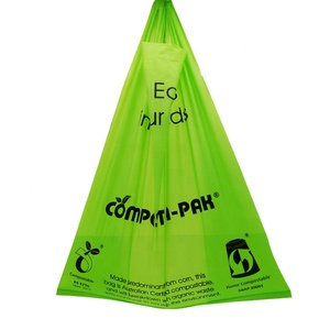 CFC Wholesale Trash Bags Corn Starch Biodegradable Garbage Bags Drawstring <b>Plastic</b> Bags on <b>Roll</b> - Product Image 2