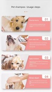 Gel Douche Nettoyant Moussant pour Chiens et Animaux de Compagnie, Shampoing et Après-shampoing, Anti-Démangeaisons et Anti-Tiques - Product Image 6