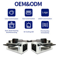 Impresora UV DTF Híbrida 9060 con Barniz, Cabezal de Impresión XP600, Impresora UV de Cama Plana y Rollo a Rollo para Acrílico, Metal, Vidrio y Carcasas de Teléfono