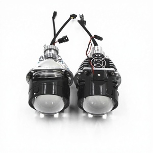 DAO car retrofit 2.5 pollici 60 W <span class=keywords><strong>LED</strong></span> proiettore lente luce <span class=keywords><strong>Mini</strong></span> <span class=keywords><strong>H1</strong></span> hi/lo beam proiettore luce Bi <span class=keywords><strong>Led</strong></span> proiettore lente fari - Product Image 5