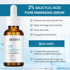 Suero Facial Personalizado con Ácido Salicílico para Todo Tipo <span class=keywords><strong>de</strong></span> Piel, Suero Atenuador del Acné, Control <span class=keywords><strong>de</strong></span> Grasa Facial, <span class=keywords><strong>Esencia</strong></span> Reparadora, 30 ml - Product Image 4