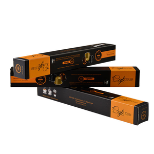 Offre spéciale Boîtes de papier pour capsules de café imprimées avec logo personnalisé Boîte d'emballage de café expresso pour capsules de café - Product Image 1
