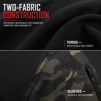 Camisa Táctica para Hombre, Manga Corta, Media Cremallera, Cuello Alto, Secado Rápido, Transpirable, Camuflaje, Entrenamiento al Aire Libre, Venta al Por Mayor