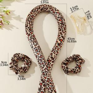 Custom Heatless Hair Curler Overnight <b>Curling</b> Blowout Rods Headband Long Hair Styling Tools Heatless Curls for All Hair Types - Product Image 3