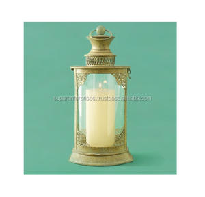 Antique Finishขายโลหะเทียนโคมไฟ - Product Image 3