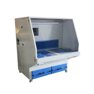 China Hersteller Schleifen und Polieren Staubs ammlung Werkbank Down draft Tisch Staubs ammler - Product Image 1